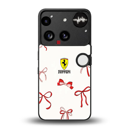 SF X Bows back phone cover | glass case for nothing phone 3