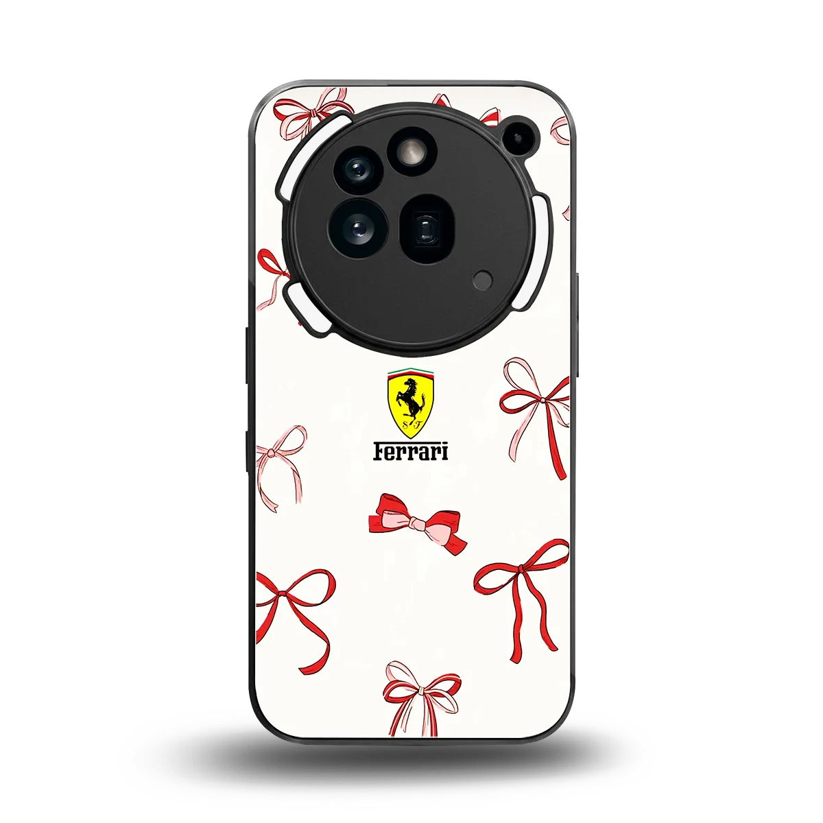 SF X Bows back phone cover | glass case for nothing phone 3a pro