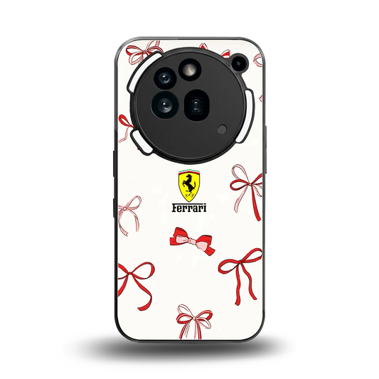 SF X Bows back phone cover | glass case for nothing phone 3a pro
