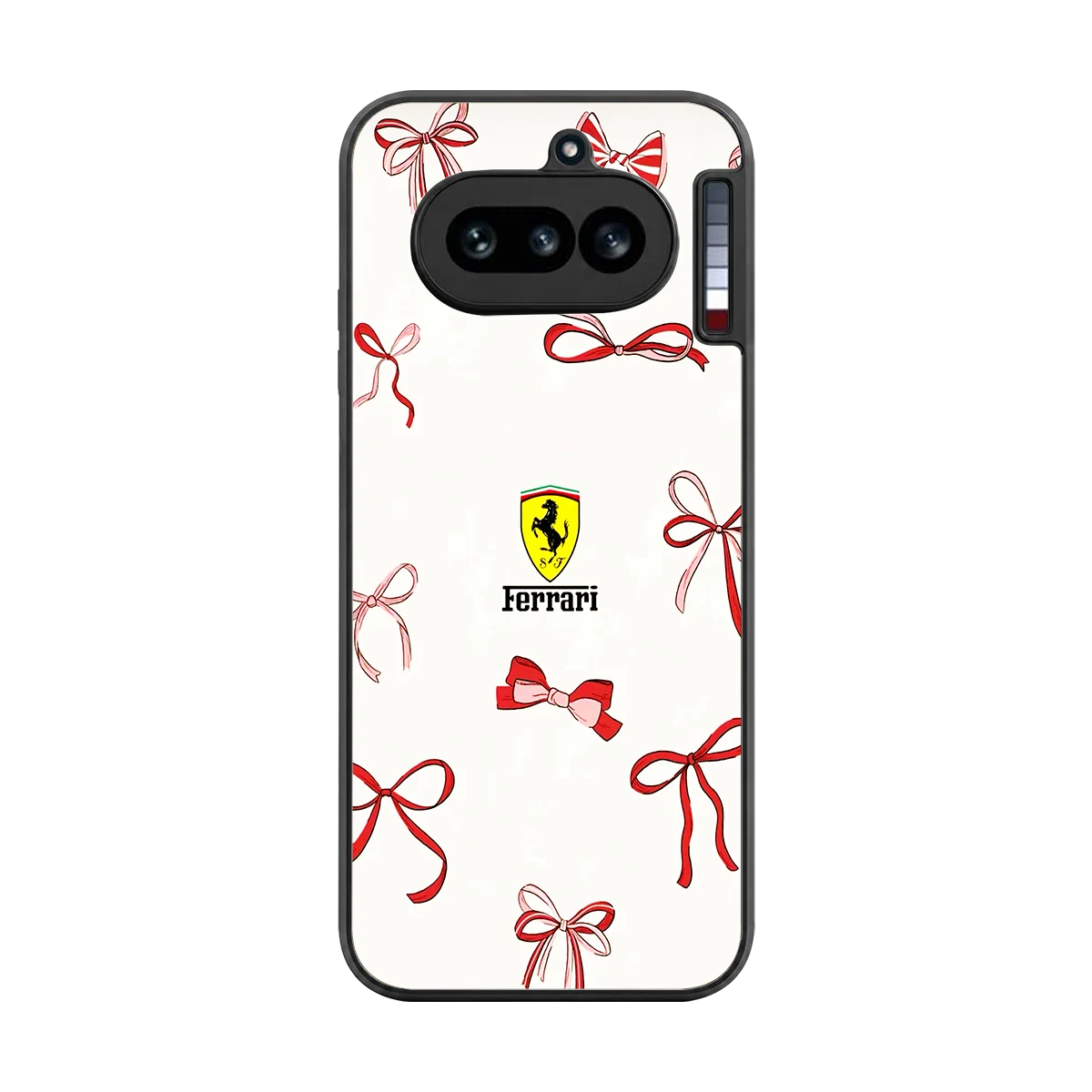 SF X Bows back phone cover | glass case for nothing phone 4a
