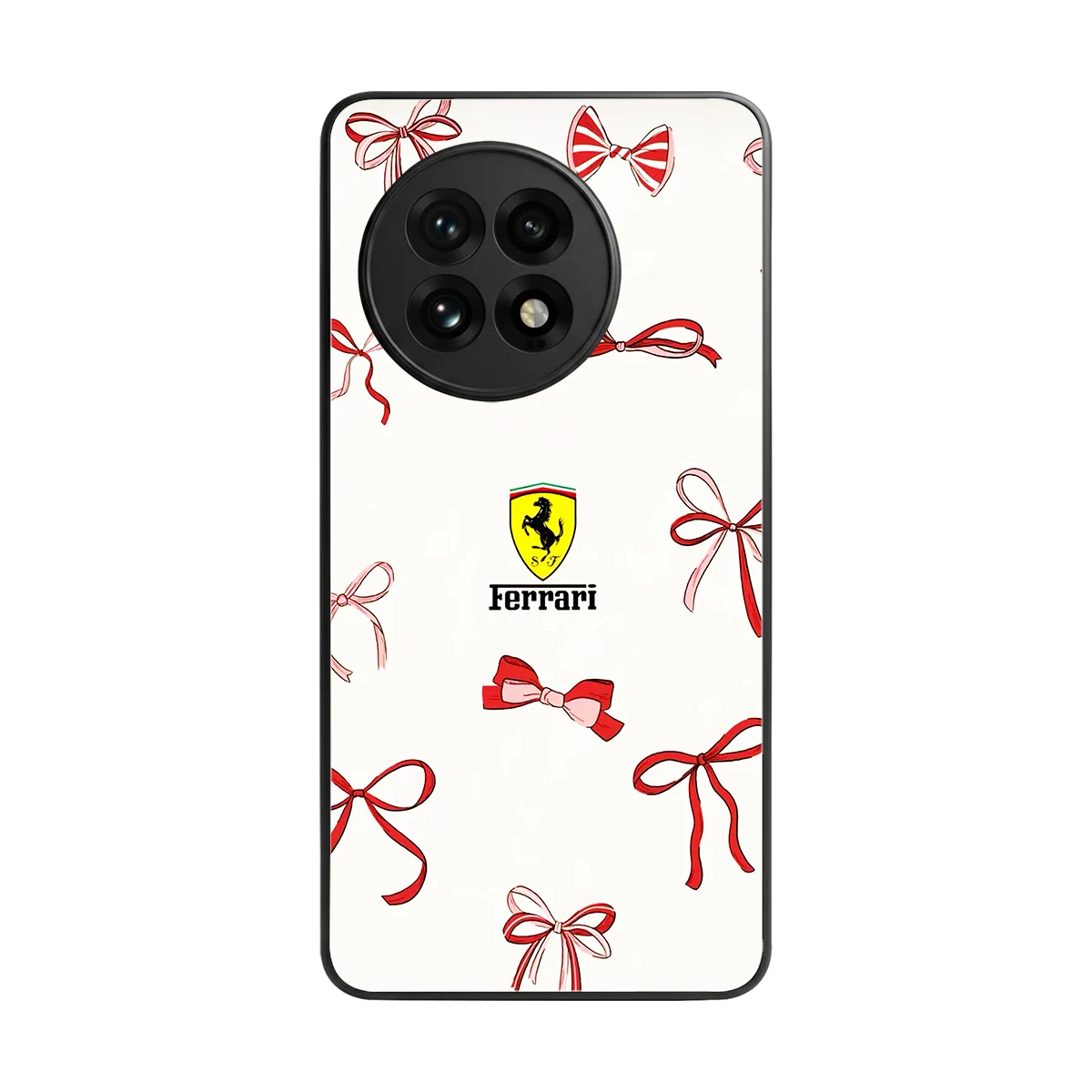 SF X Bows back phone cover | glass case for oneplus 13r