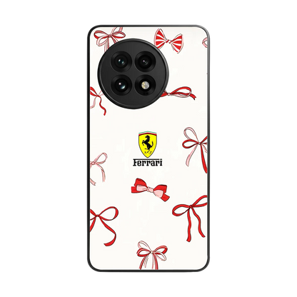 SF X Bows back phone cover | glass case for oneplus 13r