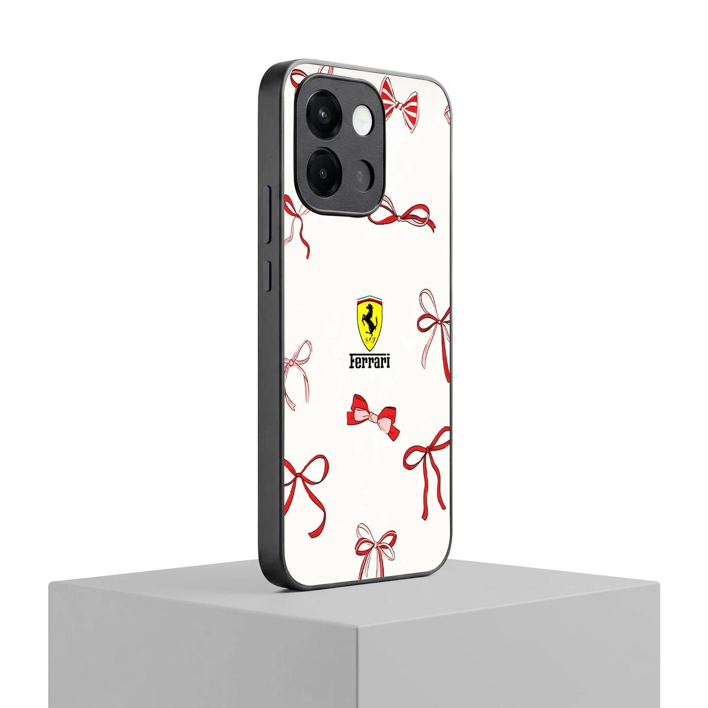 SF X Bows oneplus 13s mobile cover | shockproof glass phone case