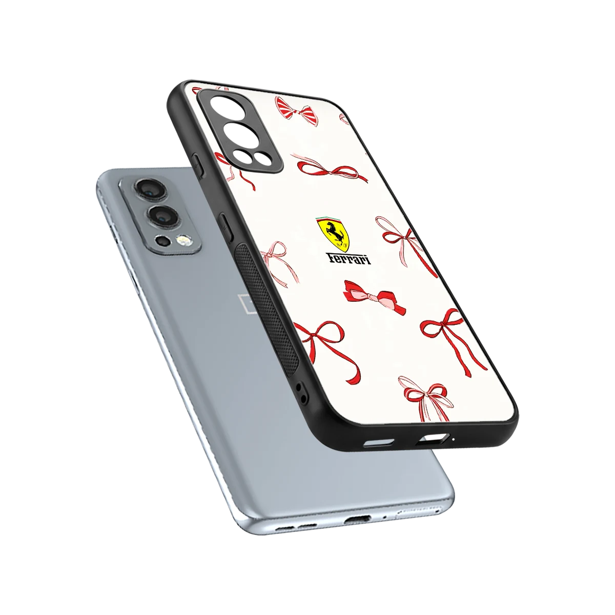 SF X Bows sleek oneplus nord 2 cover with tempered glass back and TPU edges