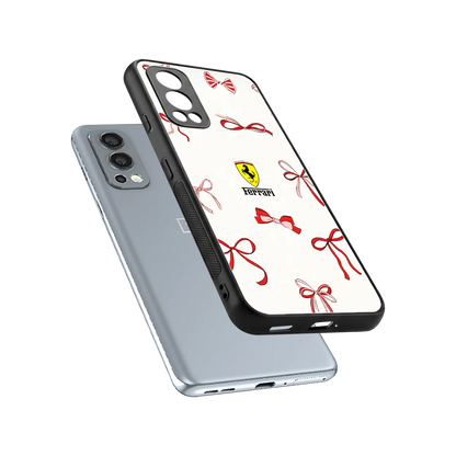 SF X Bows sleek oneplus nord 2 cover with tempered glass back and TPU edges