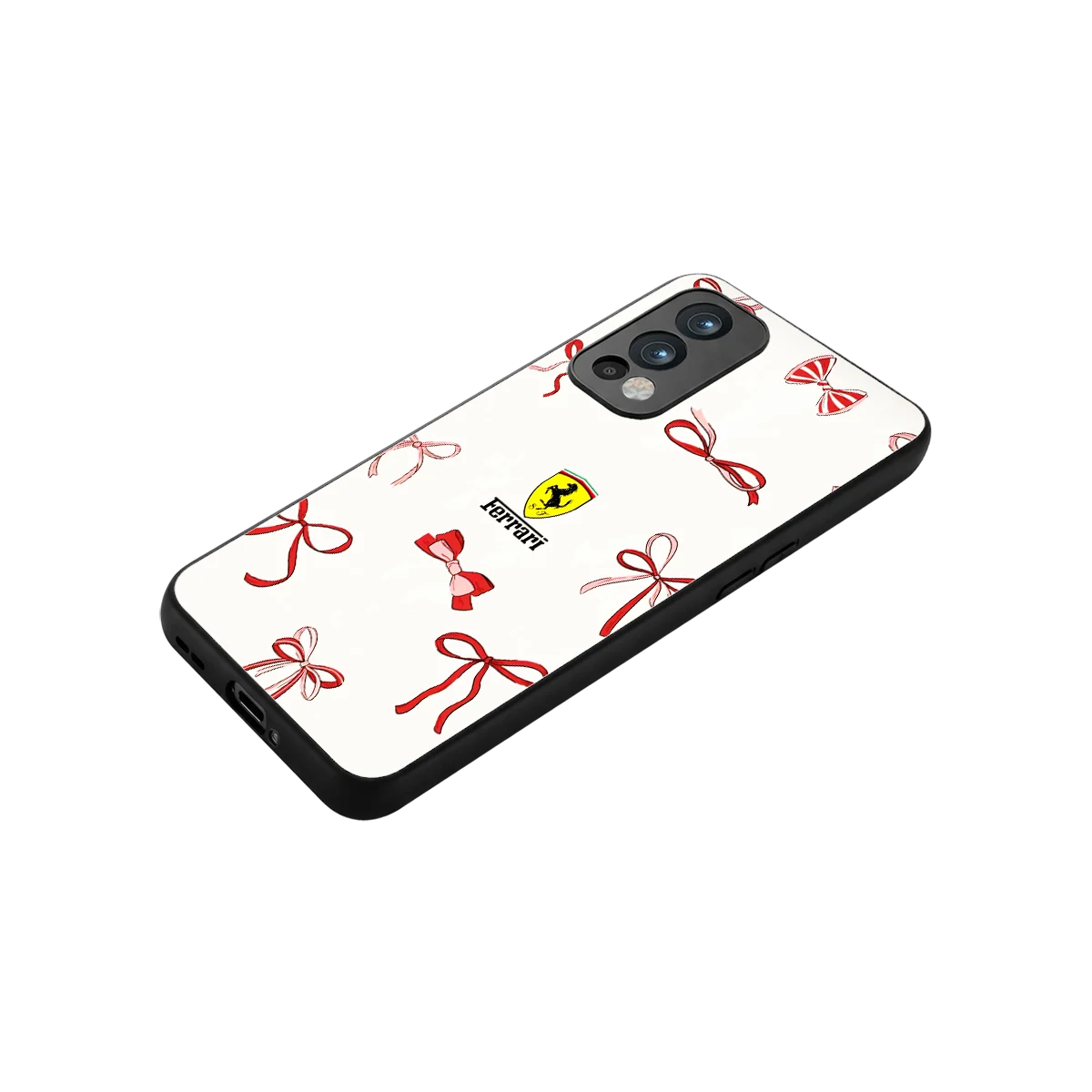 SF X Bows stylish phone case for oneplus nord 2 | glossy glass and slim fit