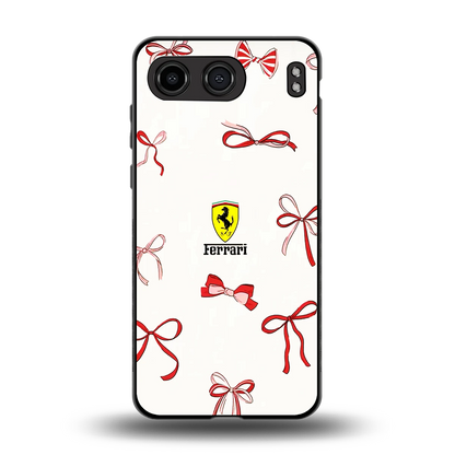 SF X Bows back phone cover | glass case for oneplus nord 4