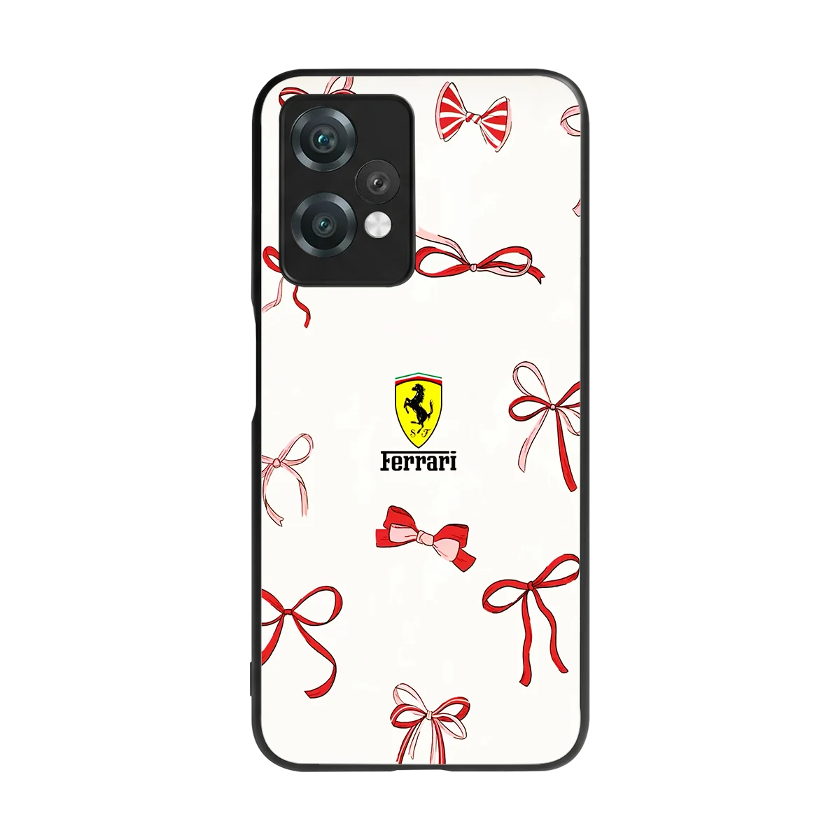 SF X Bows back phone cover | glass case for oneplus nord ce 2 lite