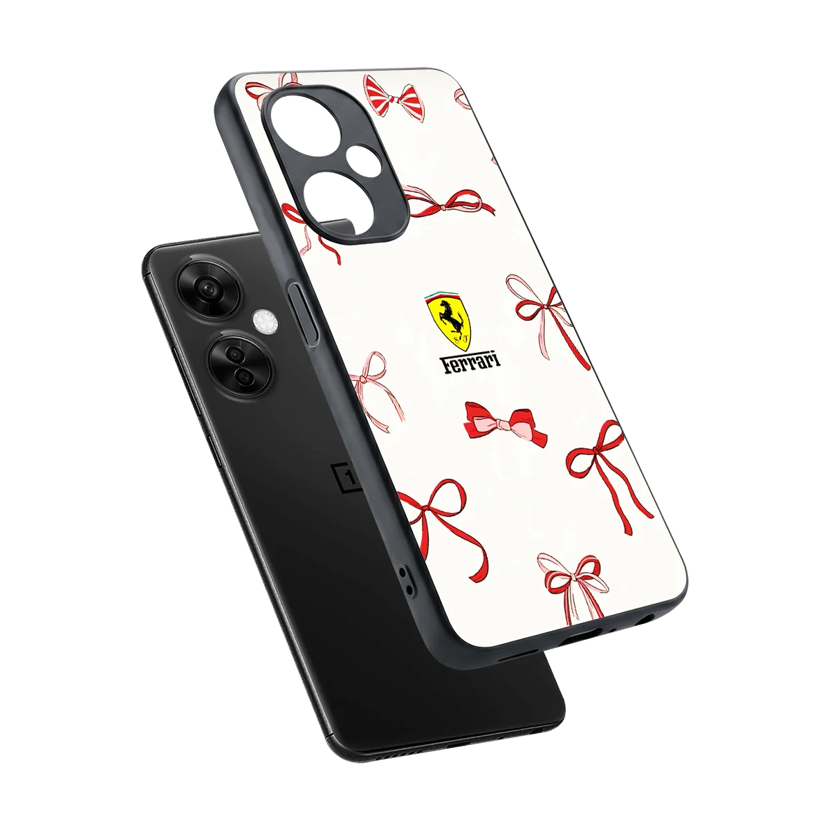 SF X Bows sleek oneplus nord ce 3 lite cover with tempered glass back and TPU edges