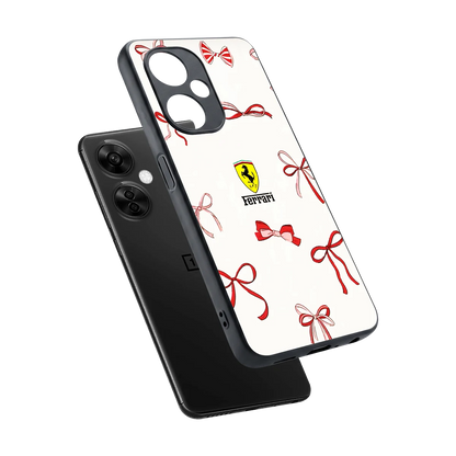 SF X Bows sleek oneplus nord ce 3 lite cover with tempered glass back and TPU edges