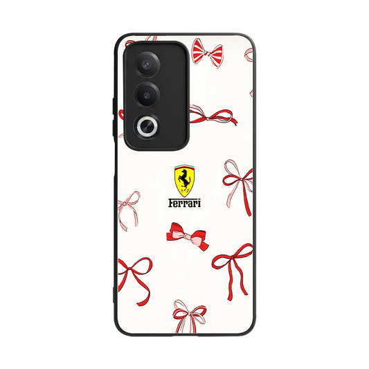 SF X Bows back phone cover | glass case for oppo a3 pro