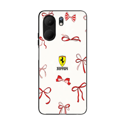 SF X Bows back phone cover | glass case for oppo a5x 5g