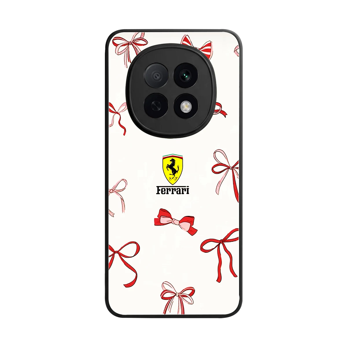 SF X Bows back phone cover | glass case for oppo f29 pro 5g