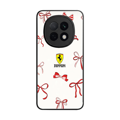 SF X Bows back phone cover | glass case for oppo f29 pro 5g