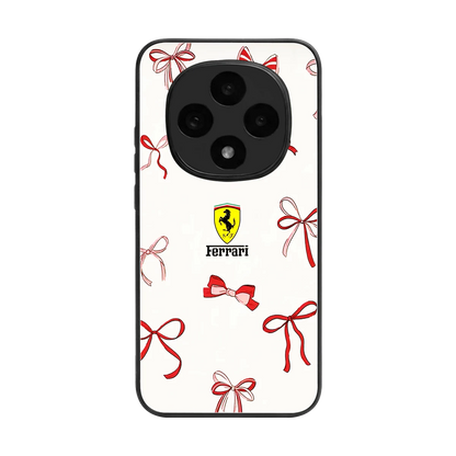 SF X Bows back phone cover | glass case for oppo f31 pro 5g