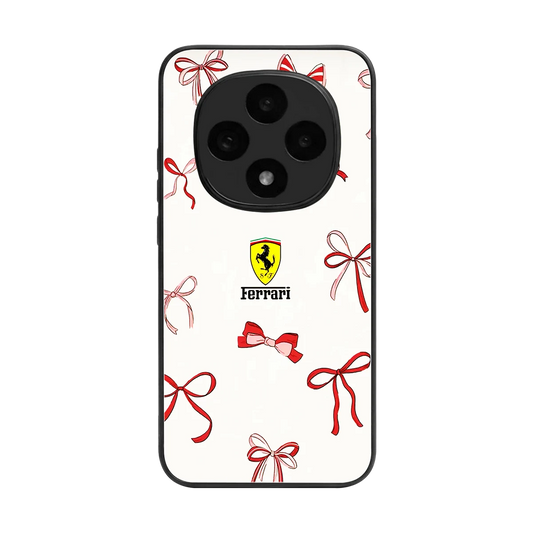 SF X Bows back phone cover | glass case for oppo f31 pro 5g