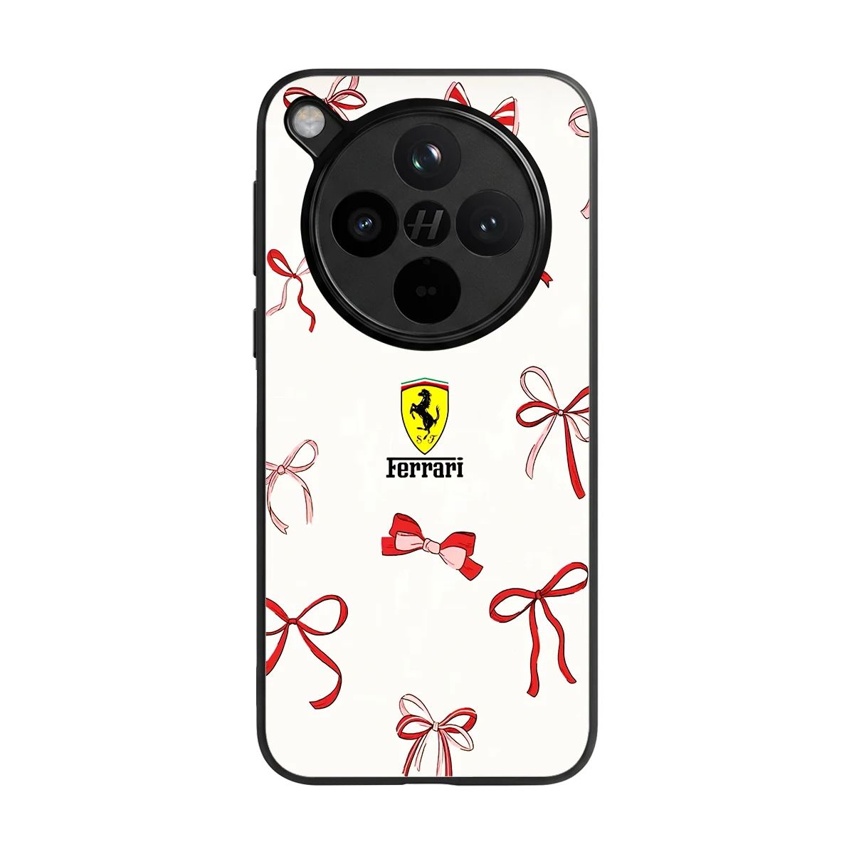 SF X Bows back phone cover | glass case for oppo find x8