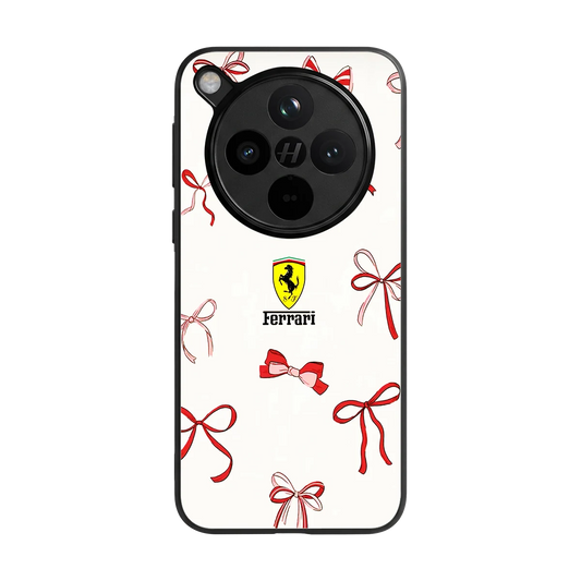 SF X Bows back phone cover | glass case for oppo find x8
