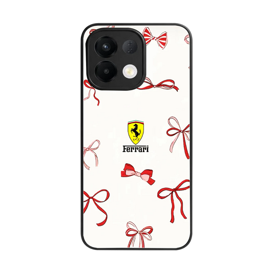 SF X Bows back phone cover | glass case for oppo k13 5g