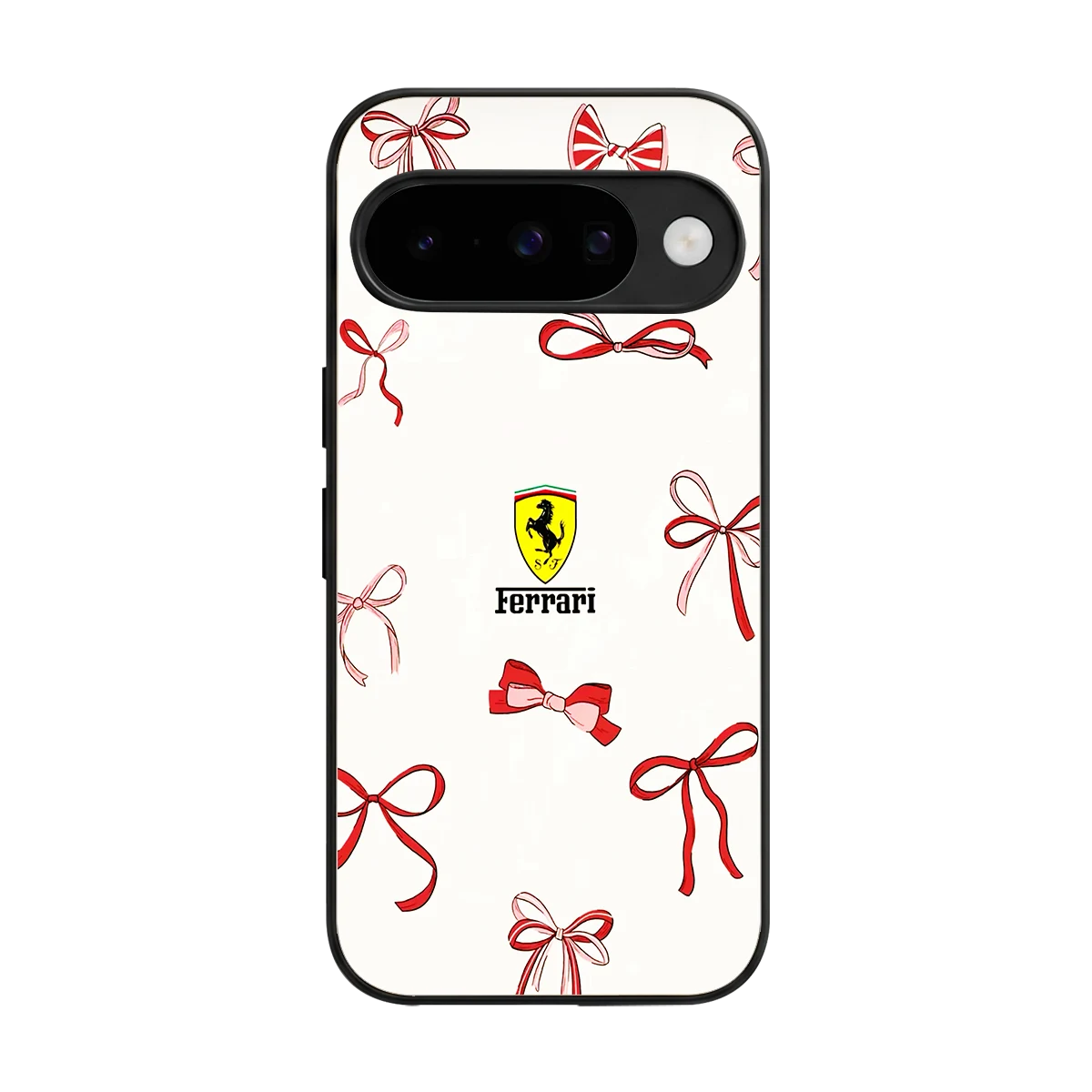 SF X Bows back phone cover | glass case for google pixel 10