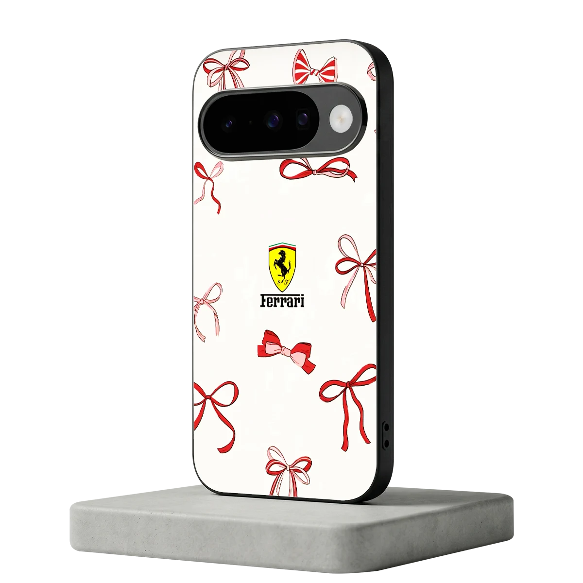 SF X Bows google pixel 10 mobile cover | shockproof glass phone case