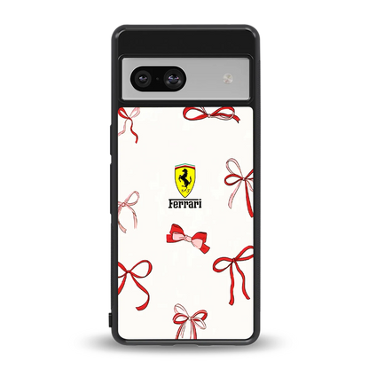 SF X Bows back phone cover | glass case for google pixel 7