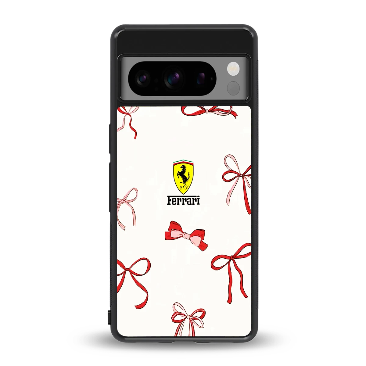 SF X Bows back phone cover | glass case for google pixel 8 pro
