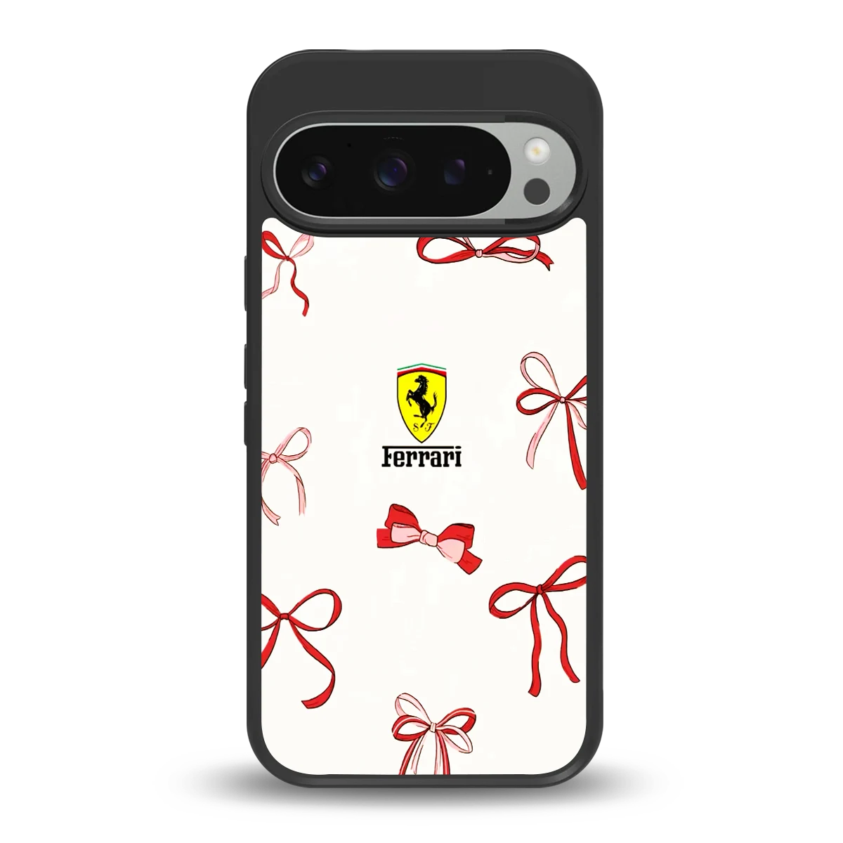 SF X Bows back phone cover | glass case for google pixel 9 pro