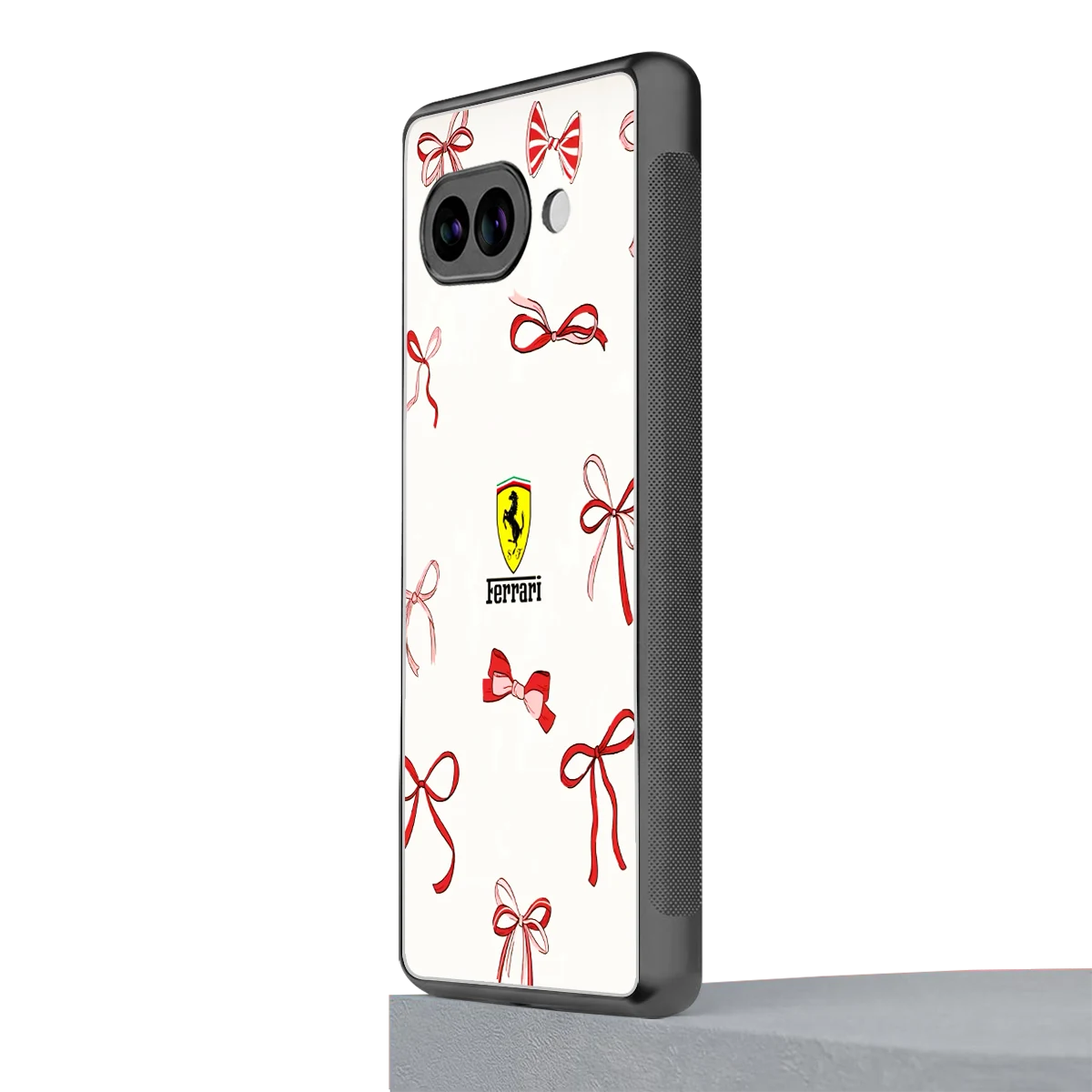 SF X Bows google pixel 10a mobile cover | shockproof glass phone case