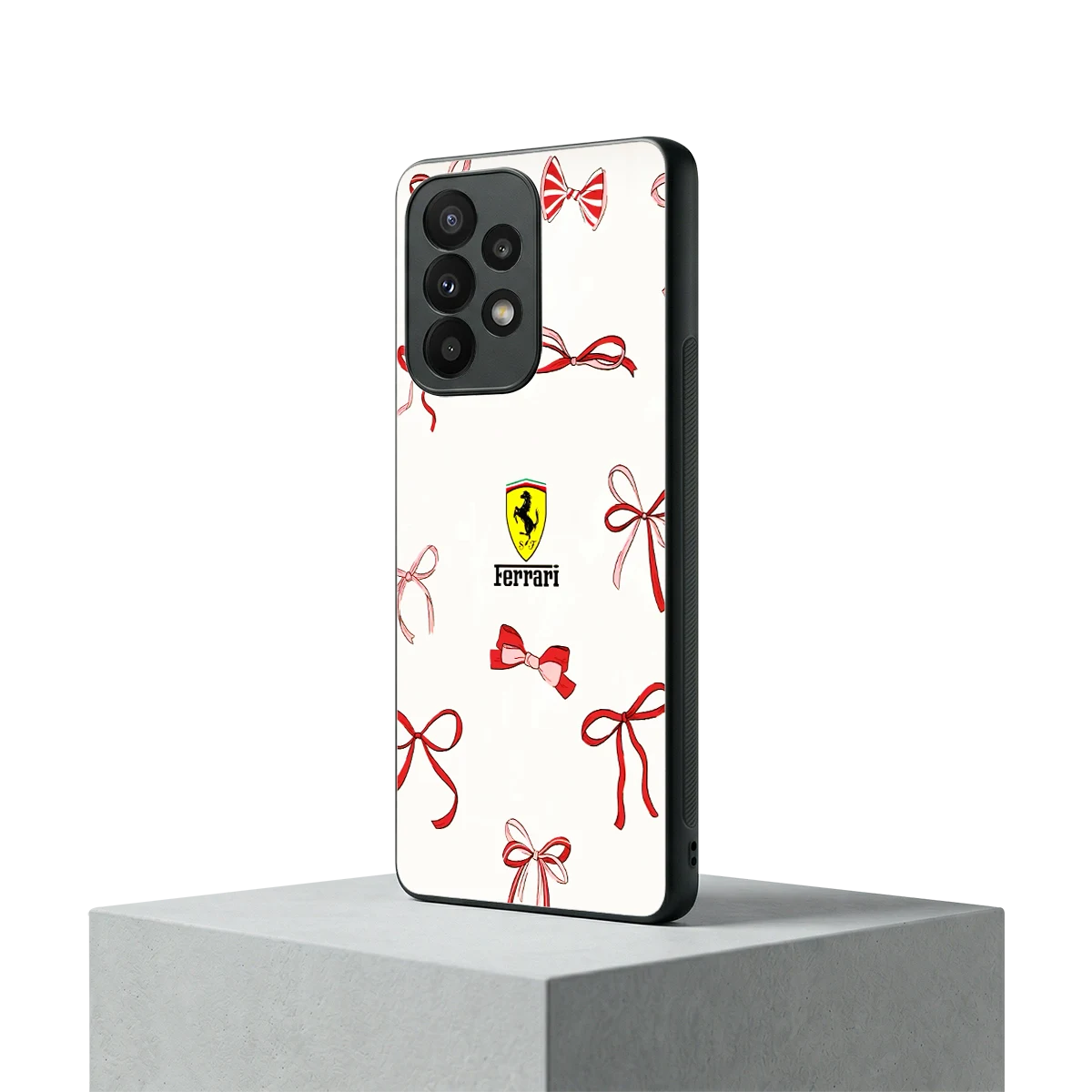 SF X Bows samsung galaxy a23 mobile cover | shockproof glass phone case