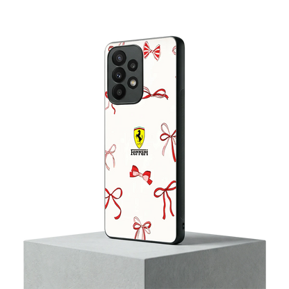 SF X Bows samsung galaxy a23 mobile cover | shockproof glass phone case