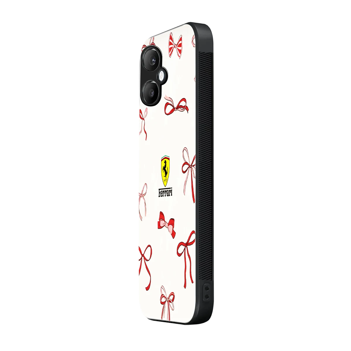 SF X Bows samsung galaxy a06 5g mobile cover | shockproof glass phone case