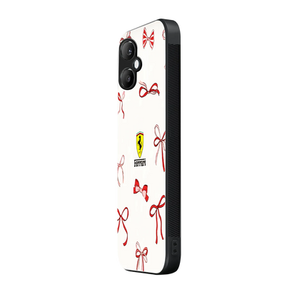 SF X Bows samsung galaxy a06 5g mobile cover | shockproof glass phone case
