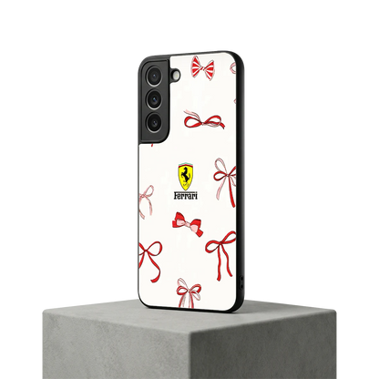 SF X Bows samsung galaxy s22 mobile cover | shockproof glass phone case