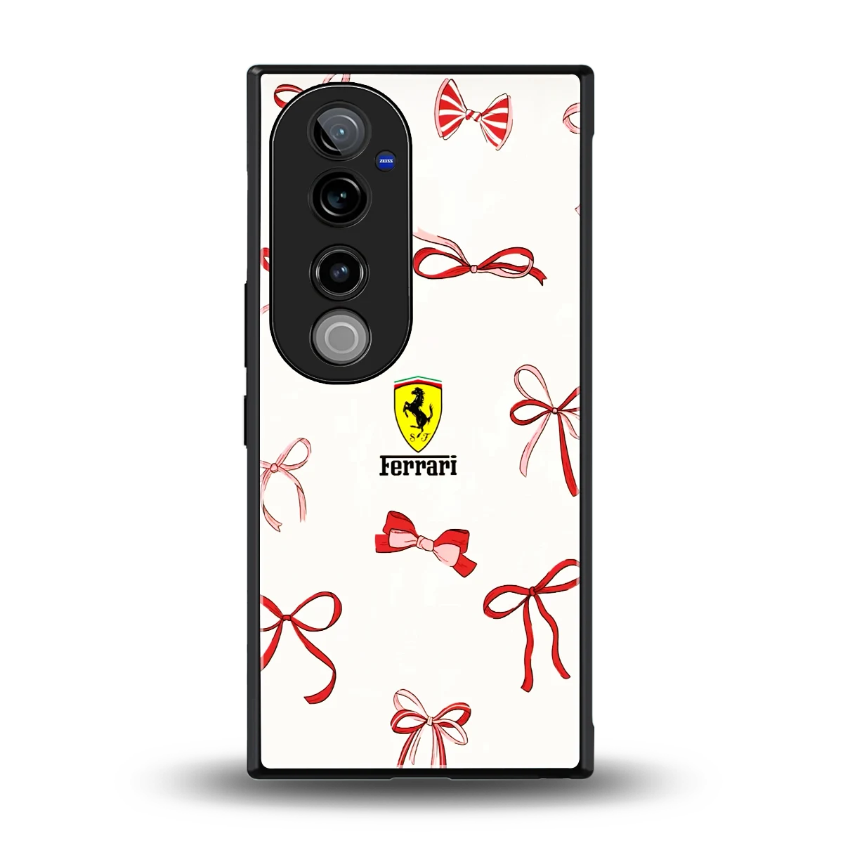 SF X Bows back phone cover | glass case for vivo v40 pro