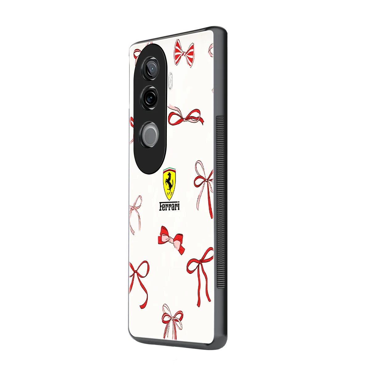 SF X Bows vivo v40e mobile cover | shockproof glass phone case