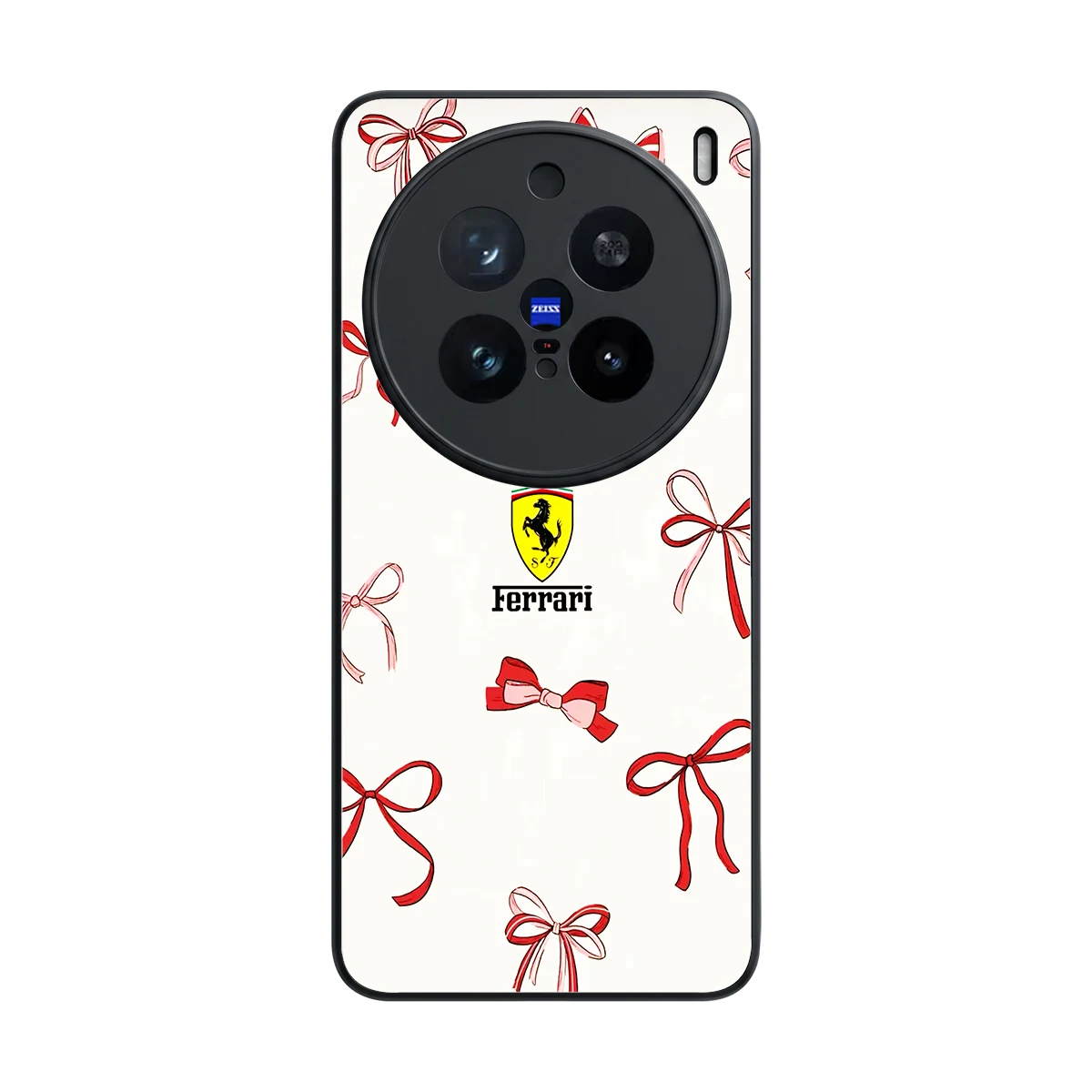 SF X Bows back phone cover | glass case for vivo x200 pro