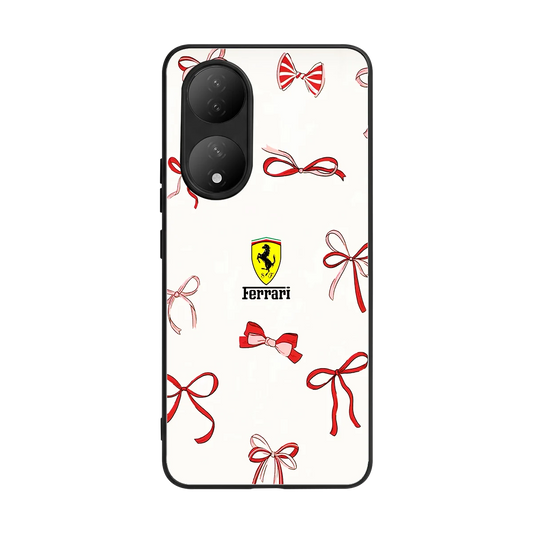 SF X Bows back phone cover | glass case for Vivo-y100