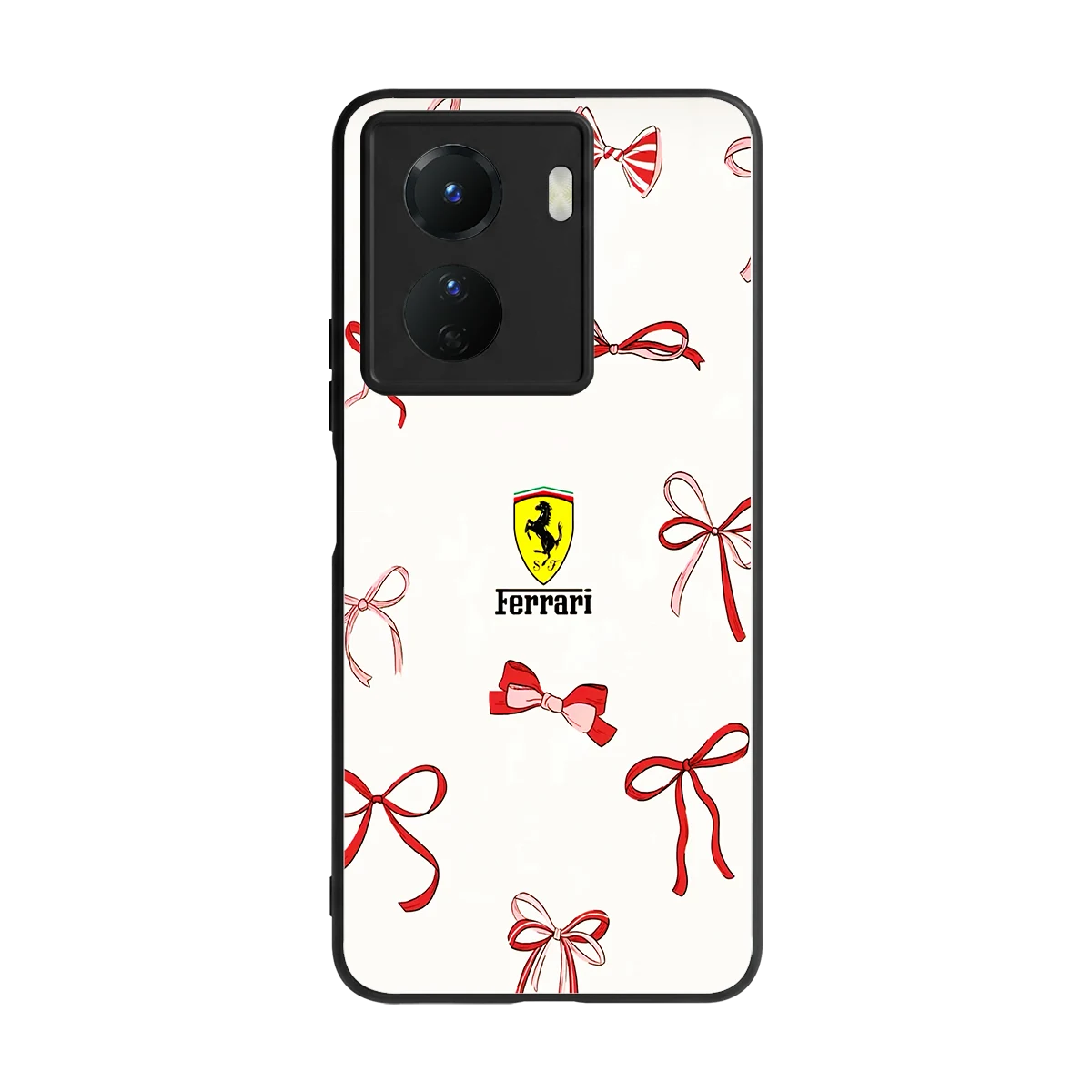 SF X Bows back phone cover | glass case for vivo y16