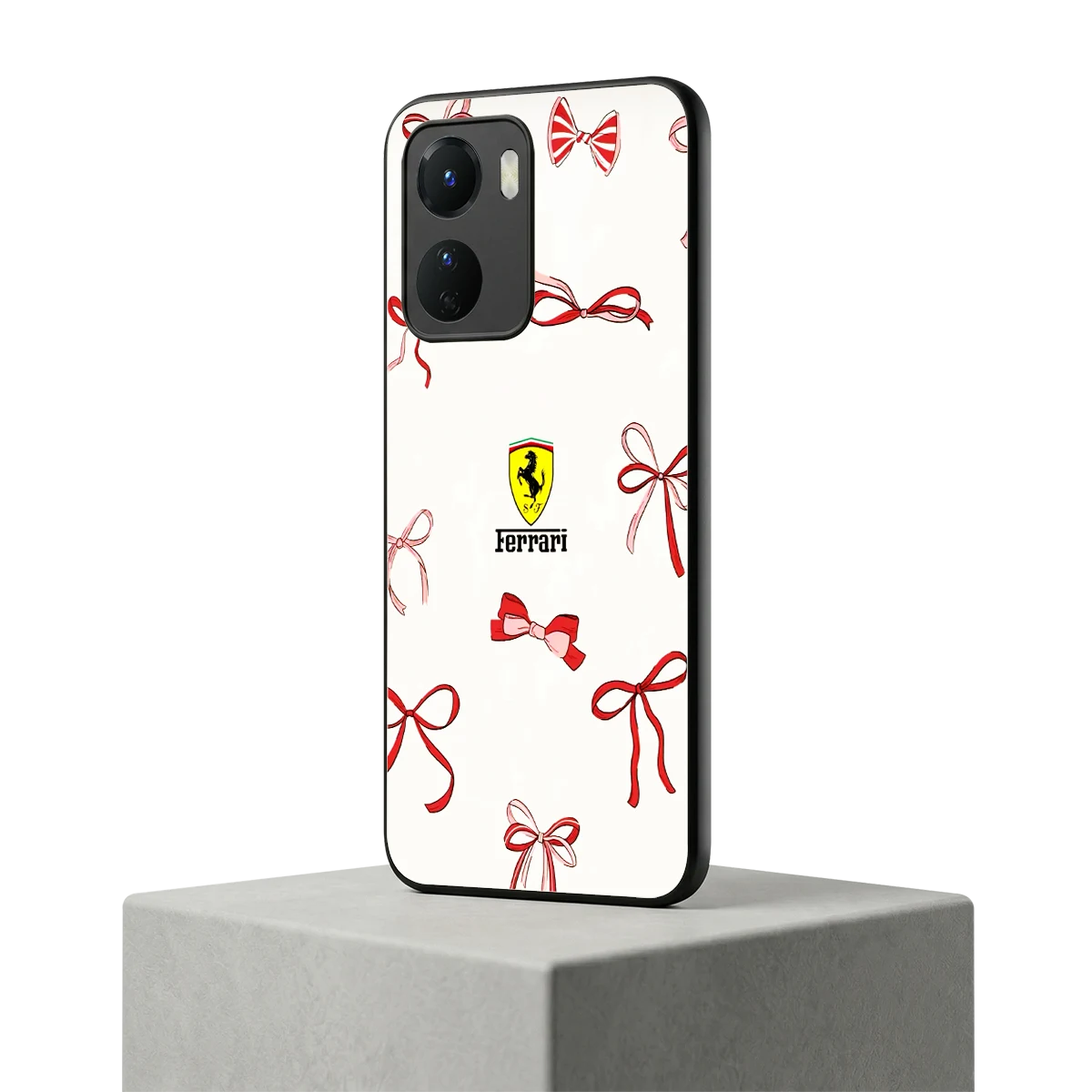 SF X Bows vivo y16 mobile cover | shockproof glass phone case