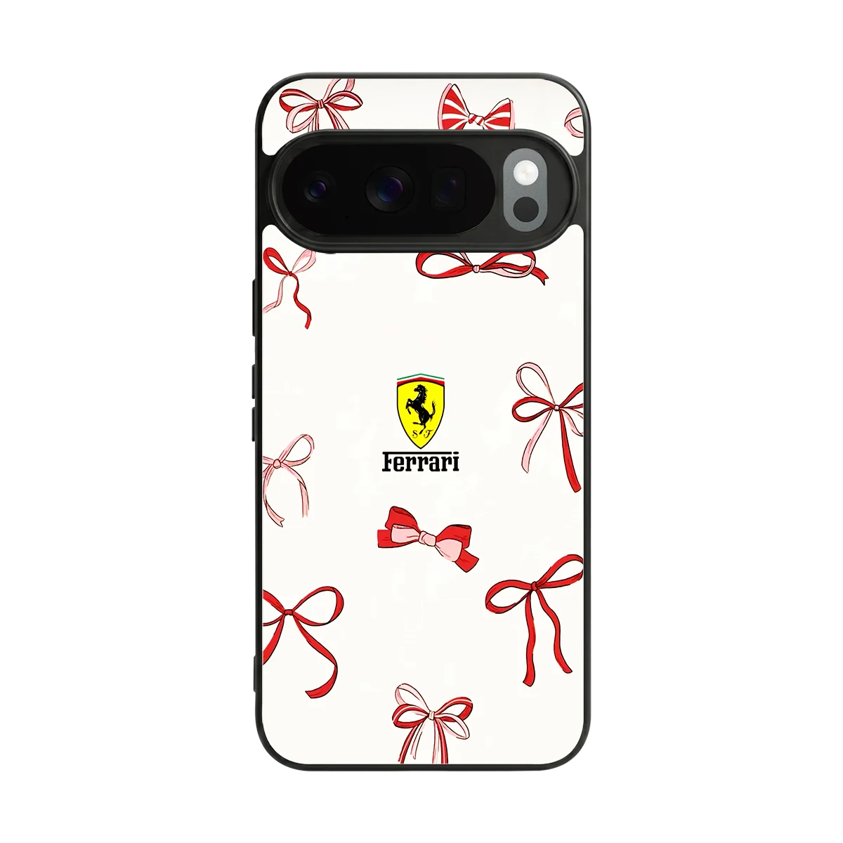 SF X Bows back phone cover | glass case for google pixel 10 pro