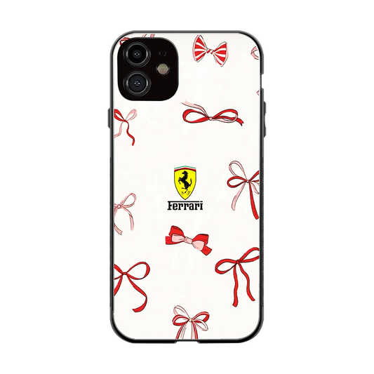 SF X Bows back phone cover | glass case for iphone 12