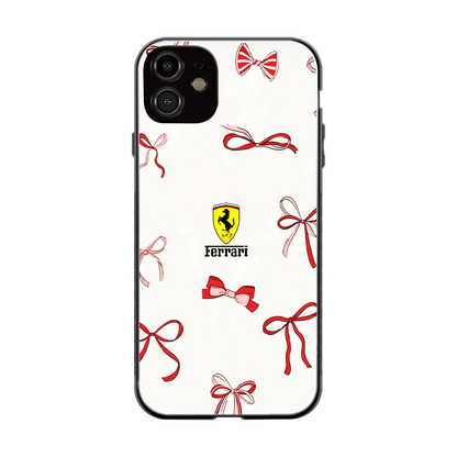 SF X Bows back phone cover | glass case for iphone 11