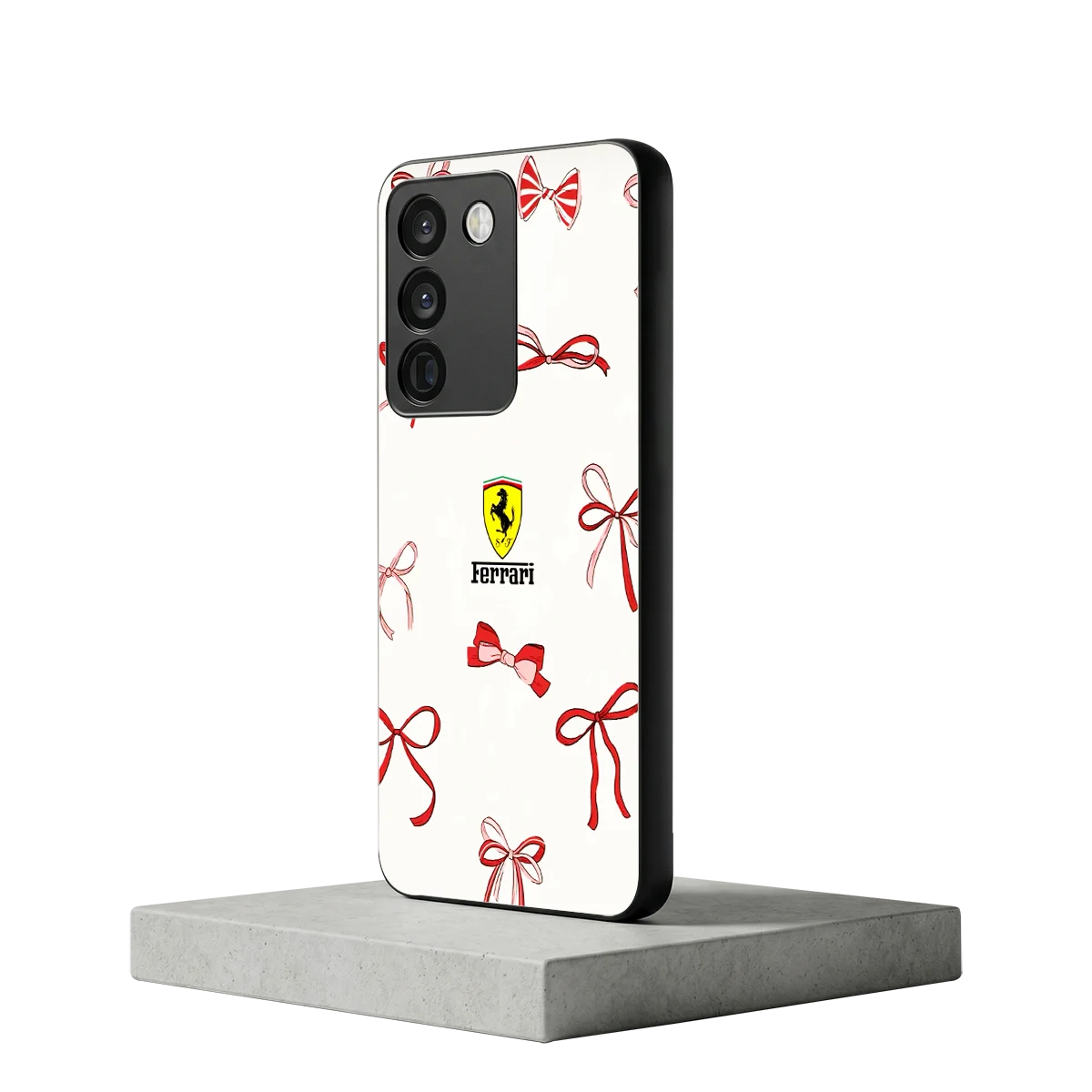 SF X Bows vivo y200 5g mobile cover | shockproof glass phone case