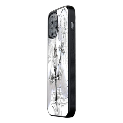 Trendy Glass Back Mobile Case for iPhone, Samsung, Redmi, OnePlus, Google Pixel, Motorola