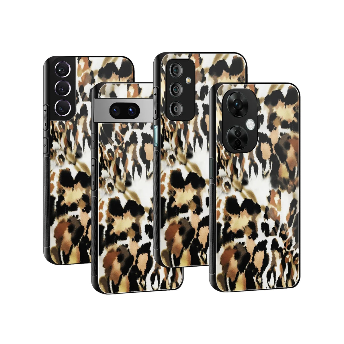 Stylish Glass Back Case for All Smartphones iPhone, Samsung, OnePlus, Pixel, Redmi, Oppo, Vivo, Motorola