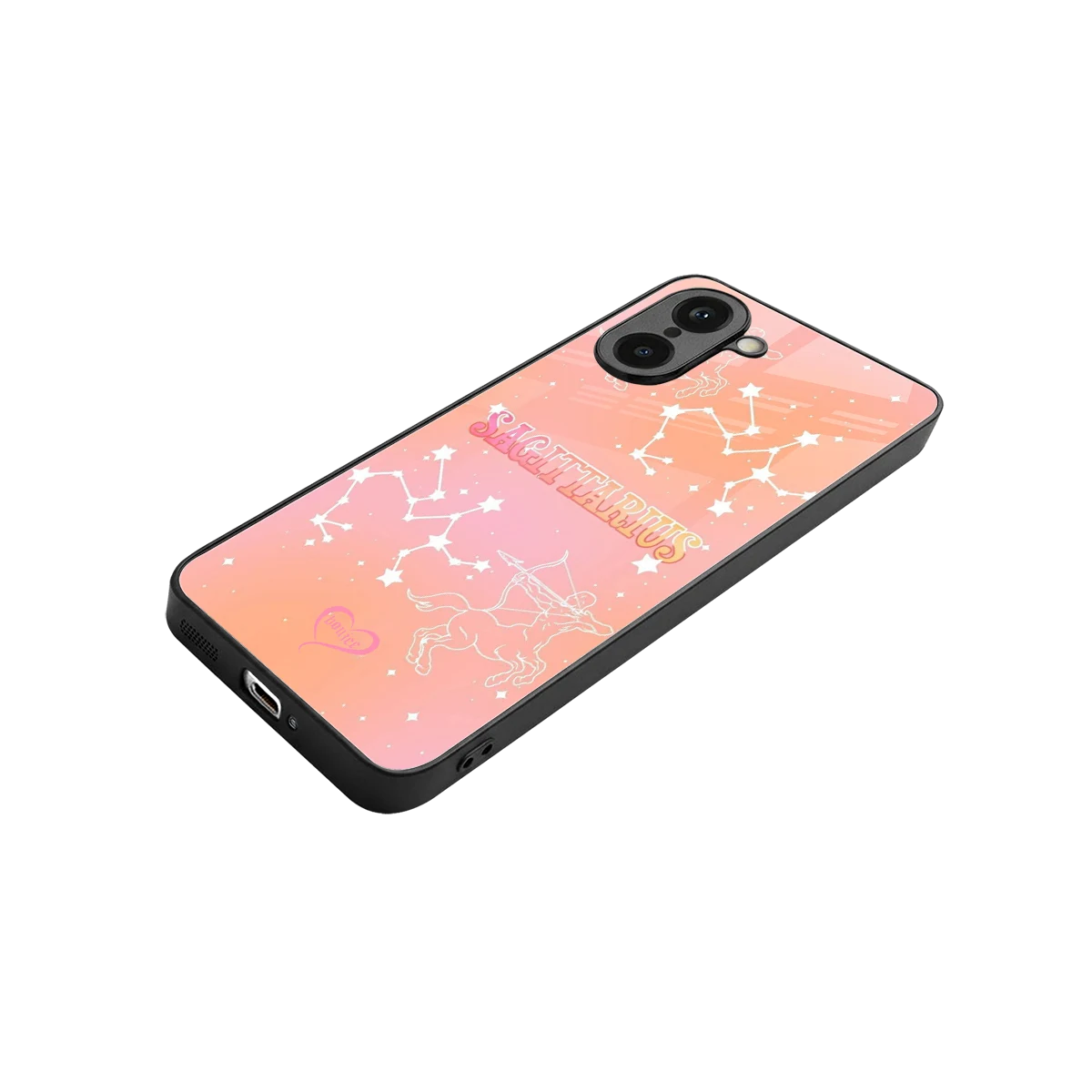 Sagittarius Aura stylish phone case for oneplus nord ce5 5g | glossy glass and slim fit