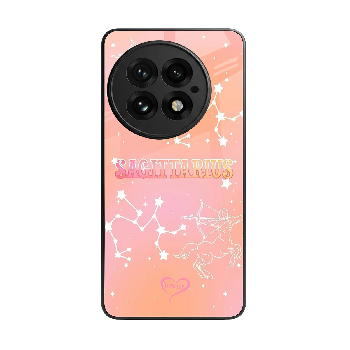 Sagittarius Aura back phone cover | glass case for oneplus 13