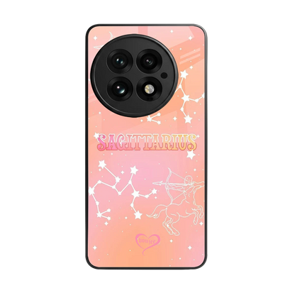 Sagittarius Aura back phone cover | glass case for oneplus 13