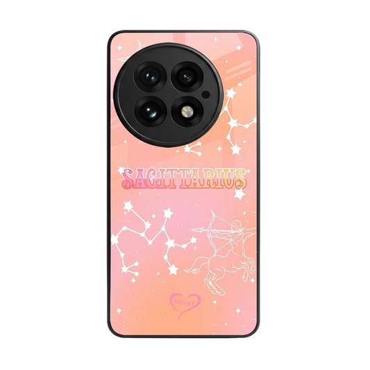 Sagittarius Aura back phone cover | glass case for oneplus 13